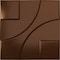 Ekena Millwork 19 5/8in. W x 19 5/8in. H Nestor EnduraWall Decorative 3D Wall Panel Covers 2.67 Sq. Ft. WP20X20NECDC - alternate 1
